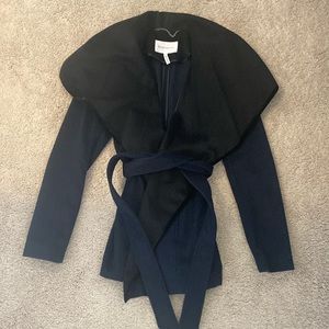 BCBG Generation Navy and Black Peacoat